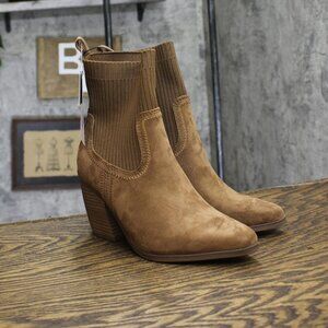 Universal Thread Womens Kinley Ankle Boots 88225770 Cognac Brown 6.5M